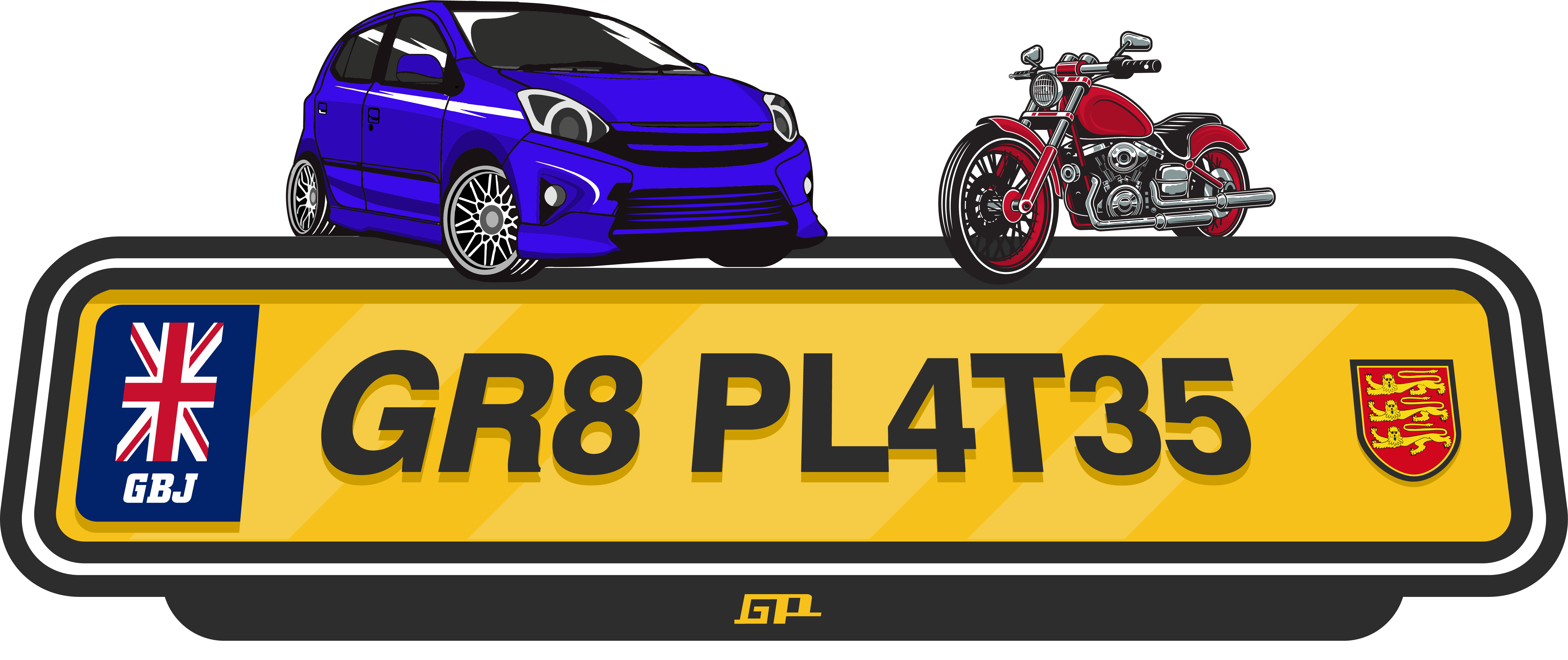 Great Plates Build Your Custom Number Plates