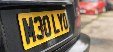 are 3d number plates legal
